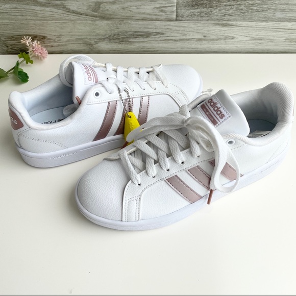 adidas advantage rose gold